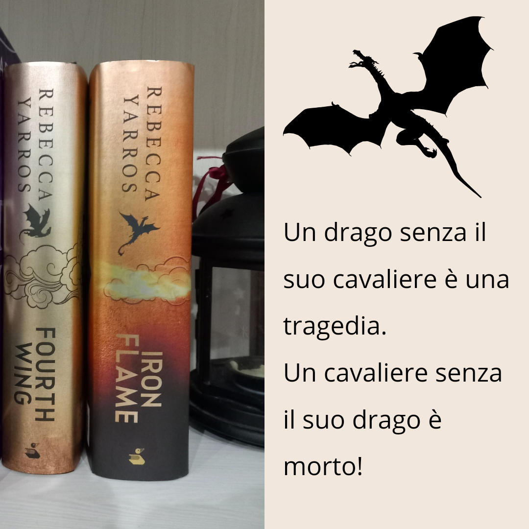 Fourth Wing e Iron Flame di Rebecca Yarros